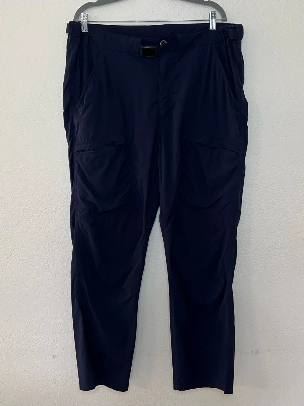 Free Soldier Tactical Navy Blue Belted Cargo Pants Men’s Size 38x30 Lightweight